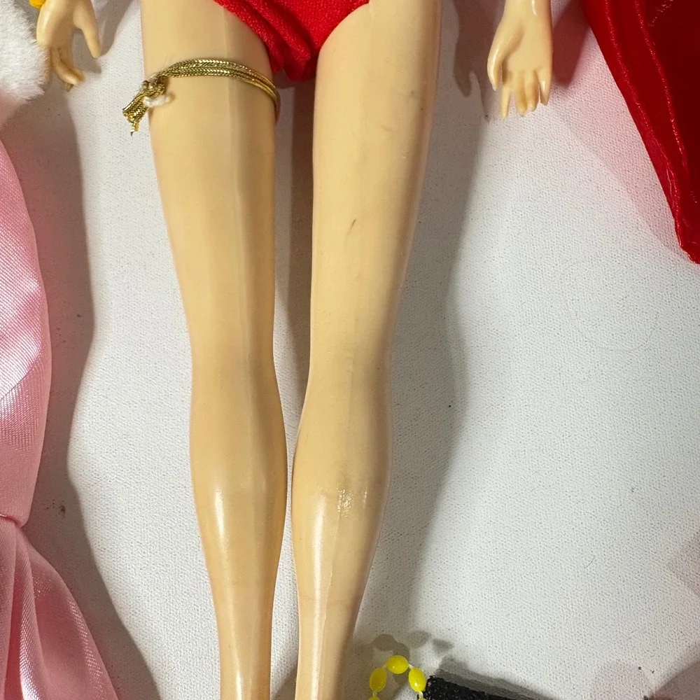 Vintage Betty Boop Fashion Doll with Clothes and Accessories Lot